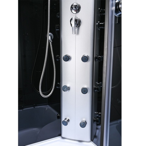 KABINA PRYSZNICOWA Z HYDROMASAŻEM WSH7306R PRAWA 120x80 CM