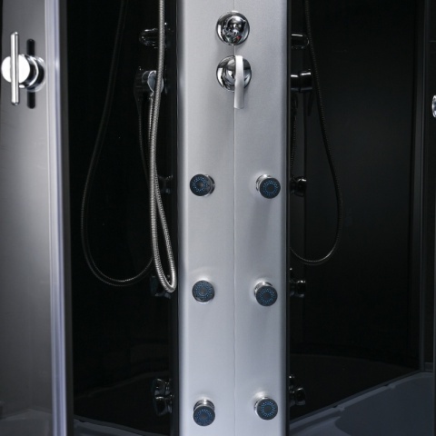 KABINA PRYSZNICOWA Z HYDROMASAŻEM WSH7306R PRAWA 120x80 CM