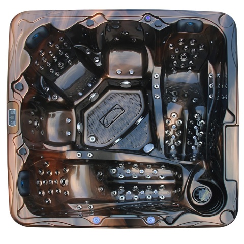 JACUZZI OGRODOWE WANNA SPA702 MAGMA GOLD OBUDOWA KAWA 230x230 CM