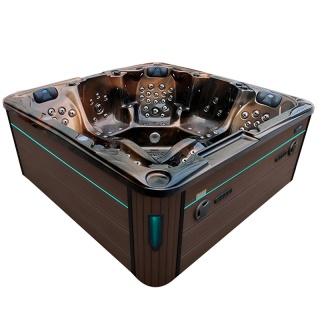 JACUZZI OGRODOWE WANNA SPA702 MAGMA GOLD OBUDOWA KAWA 230x230 CM