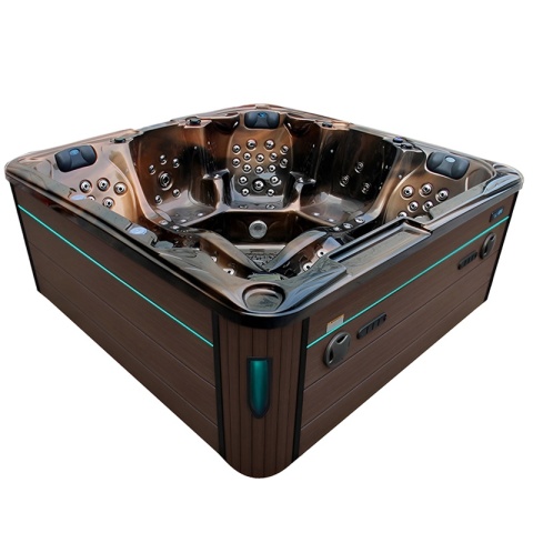 JACUZZI OGRODOWE WANNA SPA702 MAGMA GOLD OBUDOWA KAWA 230x230 CM