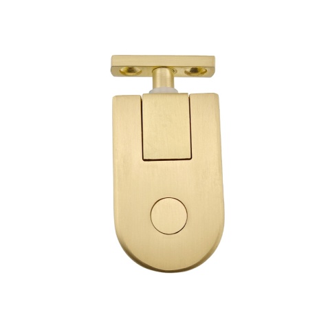 KABINA PRYSZNICOWA KWADRATOWA ZES-KZ04B-GL-BR-80 ZŁOTY SZCZOTKOWANY 80x80 CM 6 MM