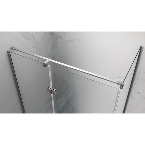 KABINA PRYSZNICOWA PROSTOKĄTNA ZES-KZ03B-110X90 CHROM 110x90 CM