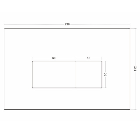 ZESTAW PODTYNKOWY WC STELAŻ HYDROSAN MISKA MIZU-WH-GL-RIM-03 PRZYCISK BUTTON-5-BL CZARNY
