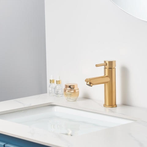 BATERIA UMYWALKOWA ŁAZIENKOWA ARLEY ZŁOTA