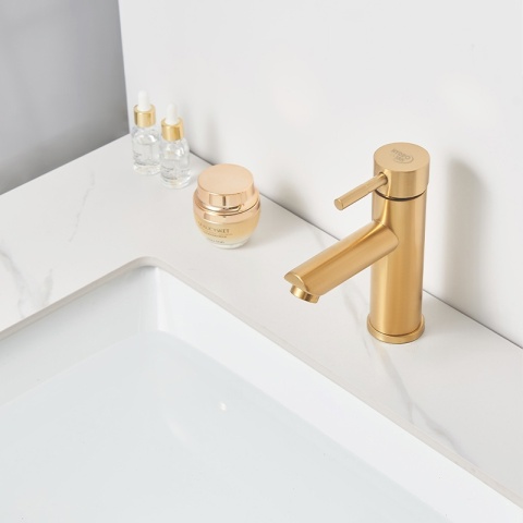 BATERIA UMYWALKOWA ŁAZIENKOWA ARLEY ZŁOTA