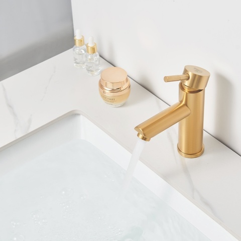 BATERIA UMYWALKOWA ŁAZIENKOWA ARLEY ZŁOTA