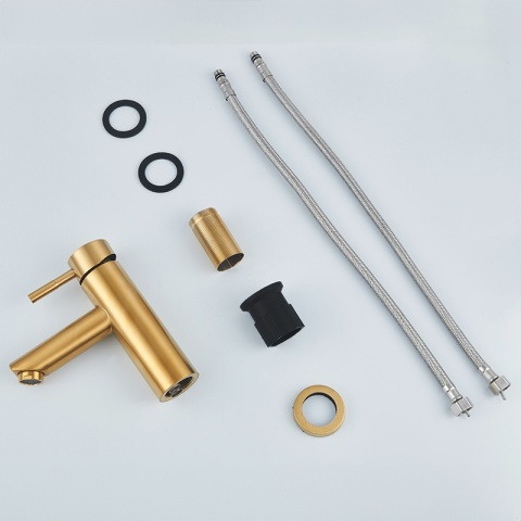 BATERIA UMYWALKOWA ŁAZIENKOWA ARLEY ZŁOTA