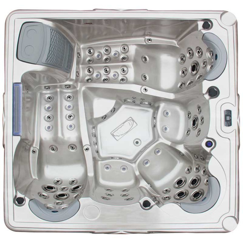 JACUZZI OGRODOWE WANNA SPA205T CAPPUCCINO 230x230 CM