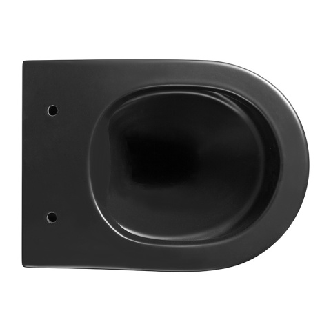 ZESTAW PODTYNKOWY WC STELAŻ HYDROSAN MISKA MIZU-MTB-RIM-03 PRZYCISK BUTTON-5-BL CZARNY