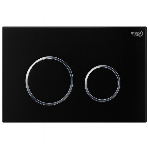 ZESTAW PODTYNKOWY WC STELAŻ HYDROSAN MISKA AQUA-WH-03 PRZYCISK BUTTON-4-BL CZARNY