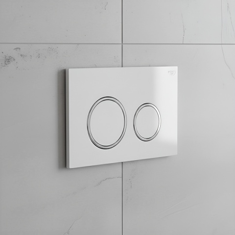 ZESTAW PODTYNKOWY WC STELAŻ HYDROSAN MISKA AQUA-WH-03 PRZYCISK BUTTON-4-WH BIAŁY