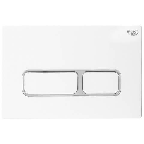 ZESTAW PODTYNKOWY WC STELAŻ HYDROSAN MISKA AQUA-WH-03 PRZYCISK BUTTON-6-WH BIAŁY