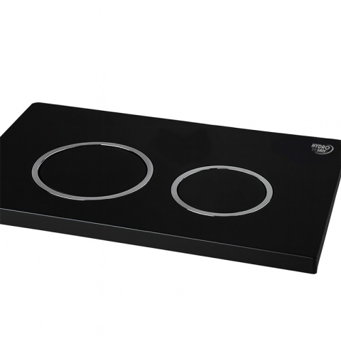 ZESTAW PODTYNKOWY WC STELAŻ HYDROSAN MISKA MIZU-GL-BL-RIM-03 PRZYCISK BUTTON-4-BL CZARNY