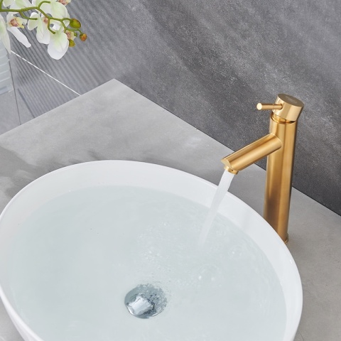 BATERIA UMYWALKOWA ŁAZIENKOWA ARLEY-H ZŁOTA