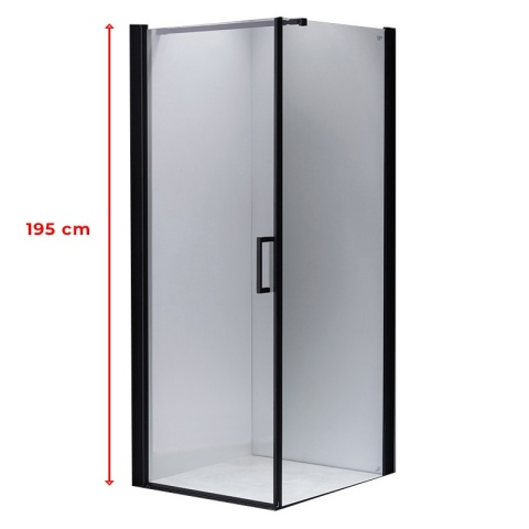 PROFIL POSZERZAJĄCY P03A DO KABIN PRYSZNICOWYCH KZ1390, BS04, BS05, BS08 CZARNY