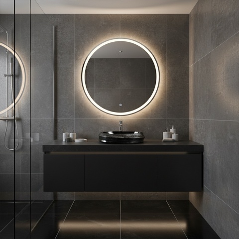 UMYWALKA NABLATOWA CERAMICZNA OWALNA STAR-BL-SV-600 SREBRNA STRUKTURA 60x40 CM