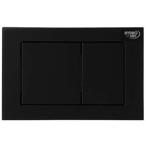 ZESTAW PODTYNKOWY WC STELAŻ HYDROSAN MISKA AQUA-WH-03 PRZYCISK BUTTON-7-BL CZARNY