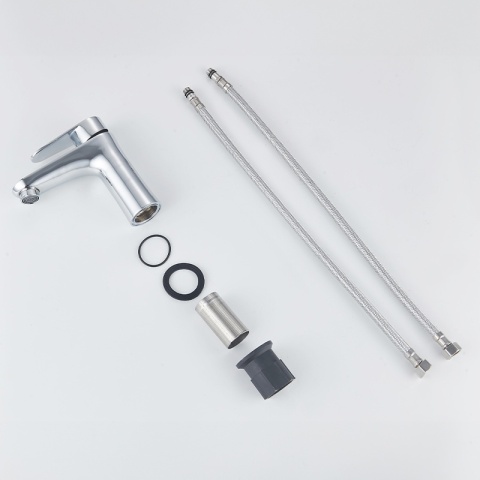 BATERIA UMYWALKOWA ŁAZIENKOWA AKRON CHROM