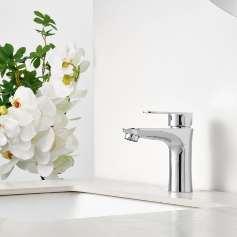 BATERIA UMYWALKOWA ŁAZIENKOWA AKRON CHROM