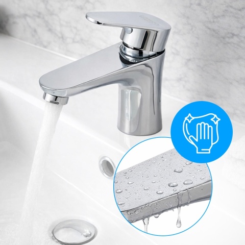 BATERIA UMYWALKOWA ŁAZIENKOWA AKRON CHROM