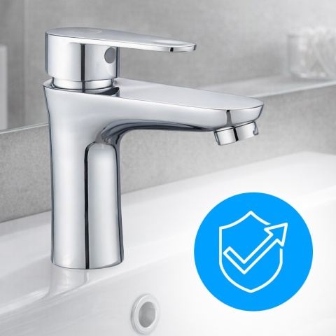 BATERIA UMYWALKOWA ŁAZIENKOWA AKRON CHROM