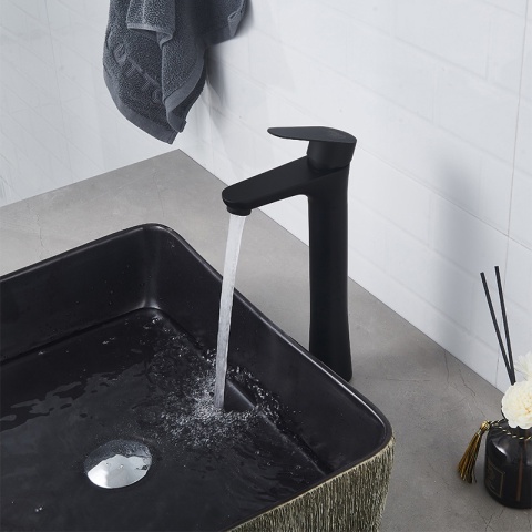 BATERIA UMYWALKOWA ŁAZIENKOWA AKRON-H CZARNA