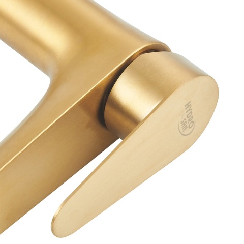 BATERIA UMYWALKOWA ŁAZIENKOWA NABLATOWA STOJĄCA JEDNOUCHWYTOWA AKRON ZŁOTA