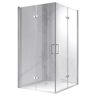 KABINA PRYSZNICOWA PROSTOKĄTNA ZES-KZ13B-110X90 CHROM 110x90 CM