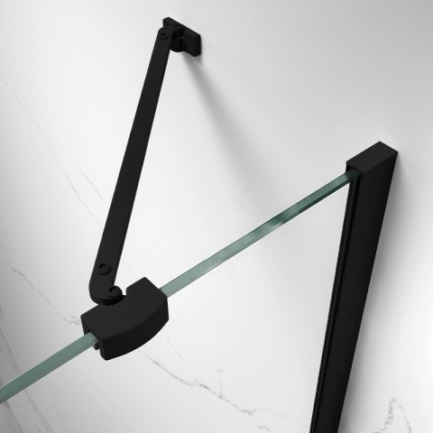 KABINA PRYSZNICOWA PROSTOKĄTNA ZES-KZ13B-BL-110X90 CZARNA 110x90 CM