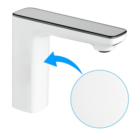 BATERIA ŁAZIENKOWA BEZDOTYKOWA F14-WH BIAŁA LED