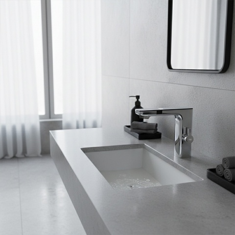 BATERIA ŁAZIENKOWA BEZDOTYKOWA F14A CHROM LED