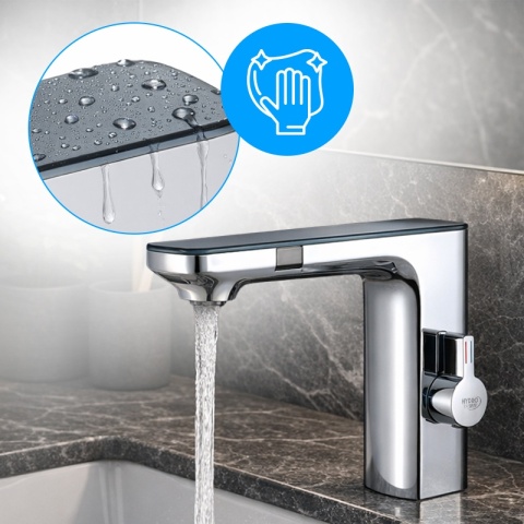 BATERIA ŁAZIENKOWA BEZDOTYKOWA F14A CHROM LED