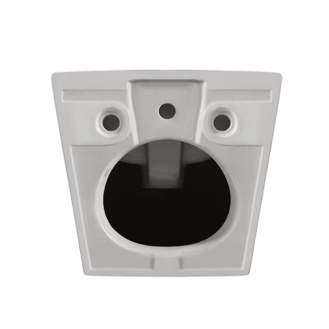 BIDET ŁAZIENKOWY PODWIESZANY WISZĄCY CERAMICZNY OWALNY BIAŁY BID-MIZU-WH 49 CM