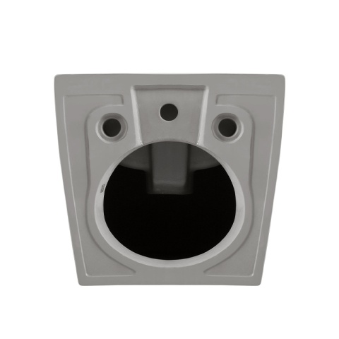 BIDET ŁAZIENKOWY PODWIESZANY WISZĄCY CERAMICZNY PROSTOKĄTNY BIAŁY BID-RAIN-WH 52 CM