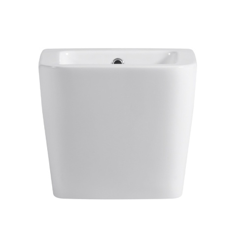 BIDET ŁAZIENKOWY PODWIESZANY WISZĄCY CERAMICZNY PROSTOKĄTNY BIAŁY BID-RAIN-WH 52 CM