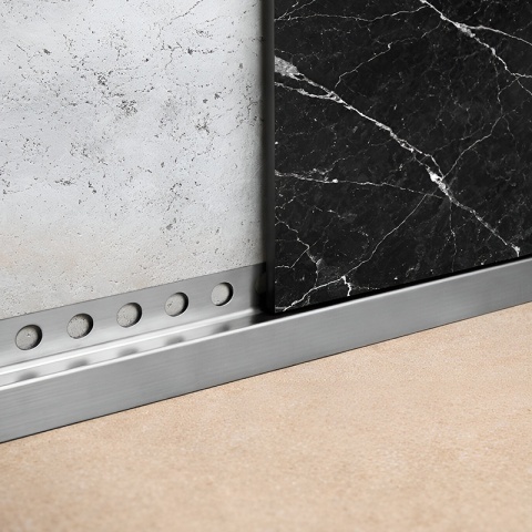 LISTWA CZOŁOWA BRODZIKOWA UNIWERSALNA CHROM 120 CM LCB-CH-120