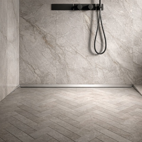 LISTWA CZOŁOWA BRODZIKOWA UNIWERSALNA CHROM 120 CM LCB-CH-120