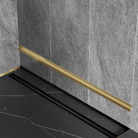 LISTWA CZOŁOWA BRODZIKOWA UNIWERSALNA ZŁOTA 120 CM LCB-GL-120