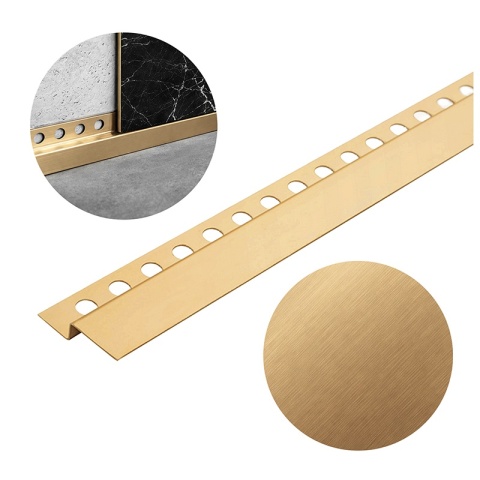 LISTWA CZOŁOWA BRODZIKOWA UNIWERSALNA ZŁOTA 120 CM LCB-GL-120