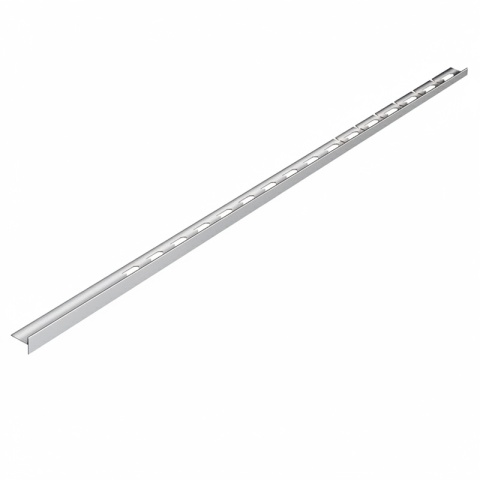 LISTWA SPADKOWA BRODZIKOWA CHROM LEWA 140 CM LSB-CH-L-140