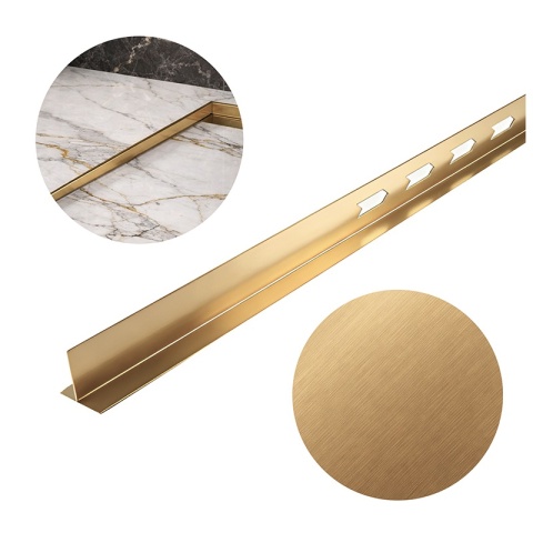 LISTWA SPADKOWA BRODZIKOWA ZŁOTA LEWA 180 CM LSB-GL-L-180