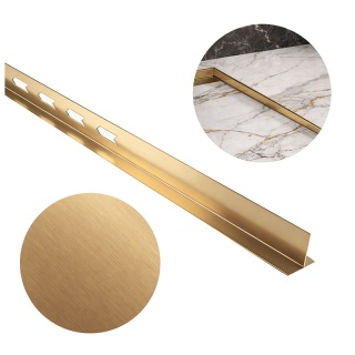 LISTWA SPADKOWA BRODZIKOWA ZŁOTA PRAWA 120 CM LSB-GL-R-120