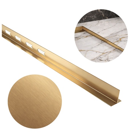 LISTWA SPADKOWA BRODZIKOWA ZŁOTA PRAWA 120 CM LSB-GL-R-120