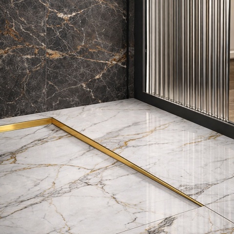 LISTWA SPADKOWA BRODZIKOWA ZŁOTA PRAWA 140 CM LSB-GL-R-140