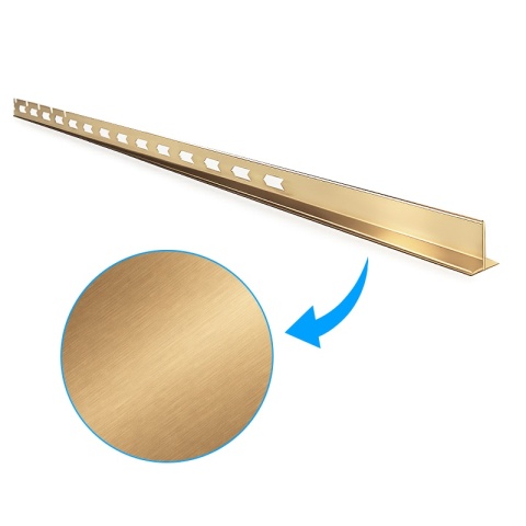 LISTWA SPADKOWA BRODZIKOWA ZŁOTA PRAWA 140 CM LSB-GL-R-140