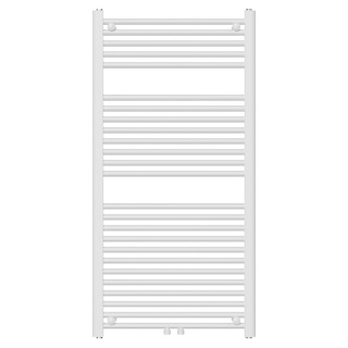 GRZEJNIK ŁAZIENKOWY ŚCIENNY PIONOWY WODNY DRABINKA 120x60 CORSO-WH-1 BIAŁY