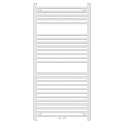 GRZEJNIK ŁAZIENKOWY ŚCIENNY PIONOWY WODNY DRABINKA 120x60 CORSO-WH-1 BIAŁY