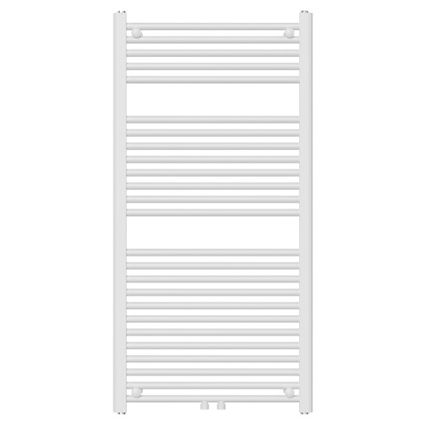 GRZEJNIK ŁAZIENKOWY ŚCIENNY PIONOWY WODNY DRABINKA 120x60 CORSO-WH-1 BIAŁY