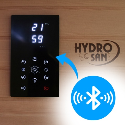 SAUNA KOMBO INFRARED/FIŃSKA HELSI1-NEW Z PIECEM 6kW 4-5 OSOBOWA 180x160 CM 2w1